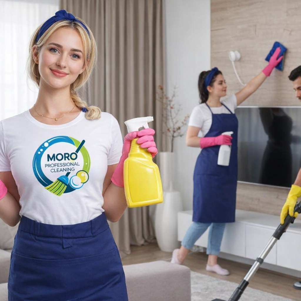 Moro Professional Cleaning — Premium cleaning for homes, offices, commercial spaces and rental properties.